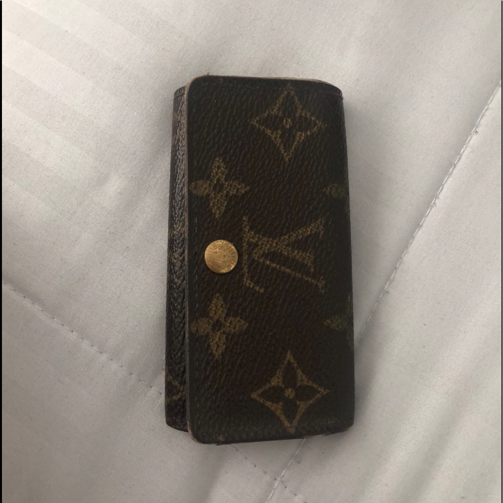 Louis Vuitton Monogram 4 ring key chain
